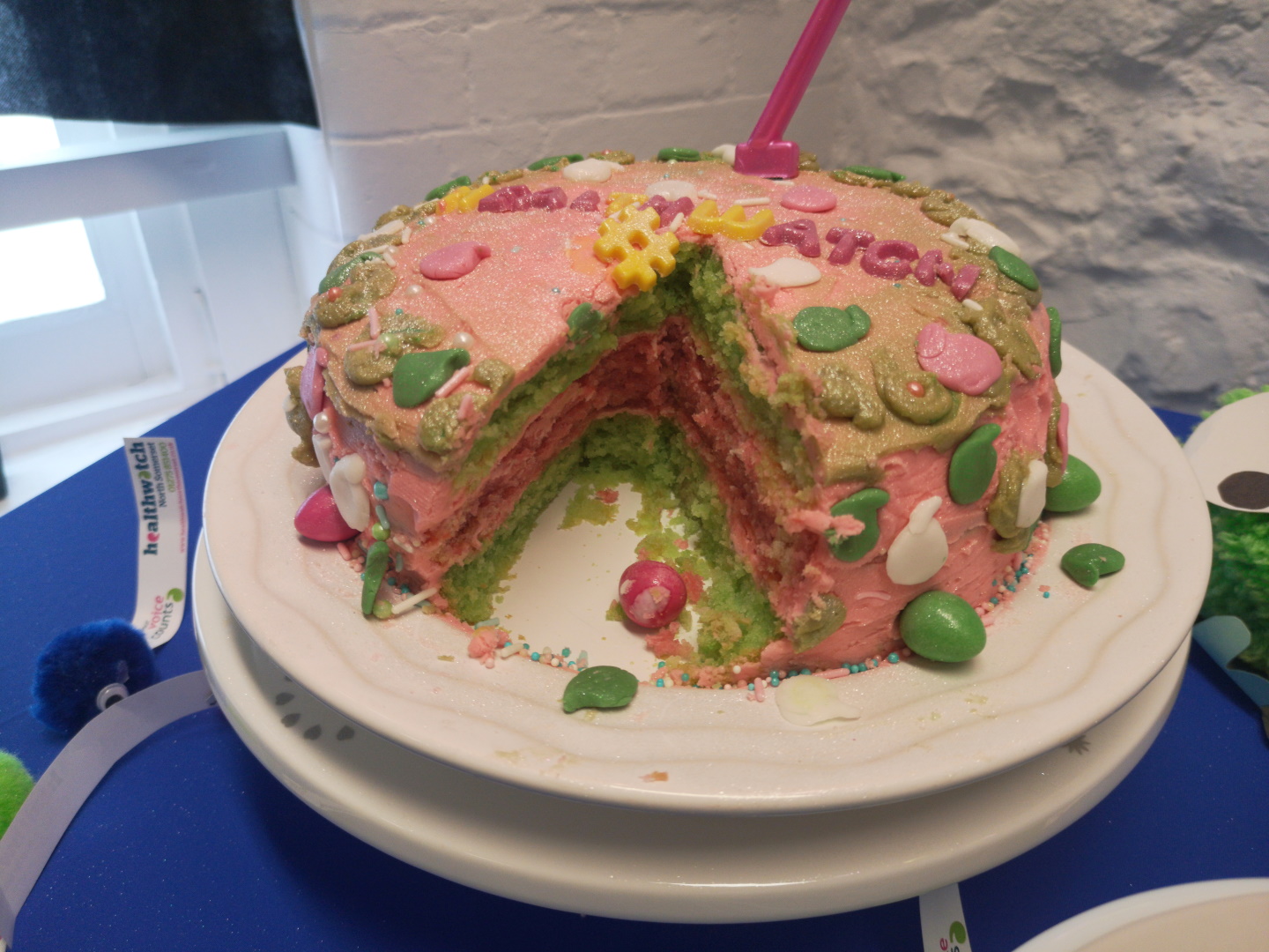 Healthwatch 7th birthday cake