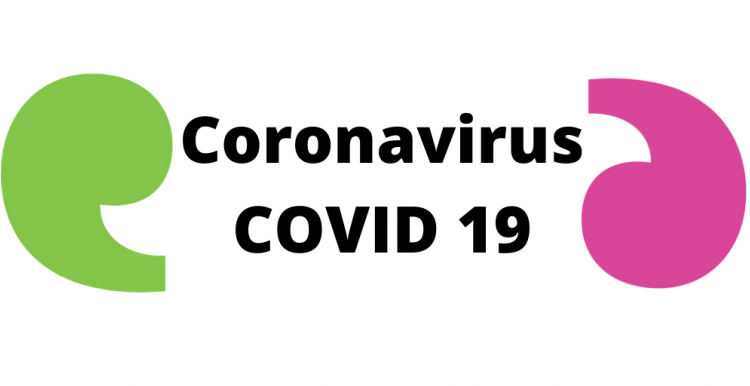 Graphic - Coronavirus with Healthwatch apostrophe 