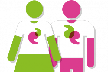 Healthwatch man and woman