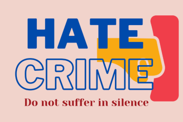 Hate crime: do not suffer in silence