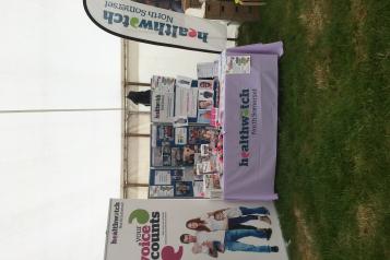 Stand at the North Somerset Show