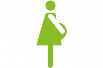 Healthwatch icon pregnant lady