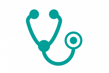 graphic of a stethoscope 