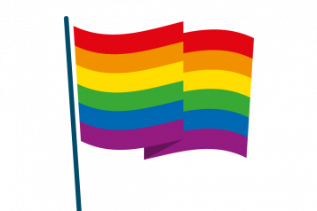 multicoloured flag